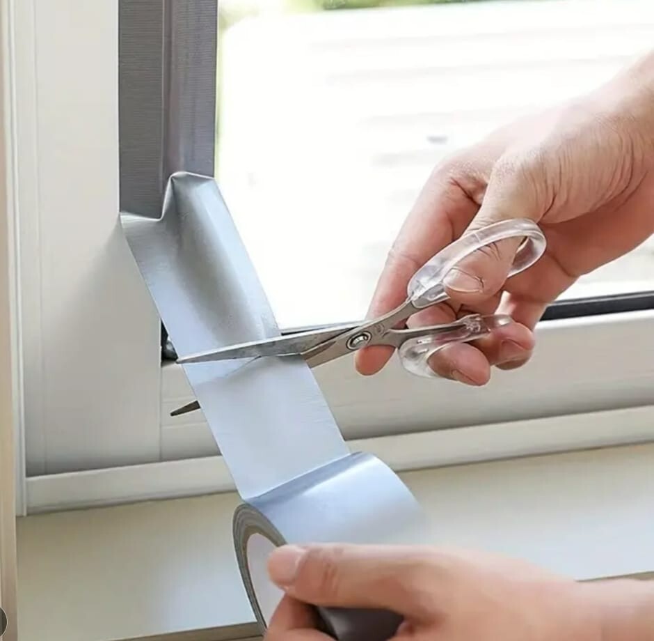 4.9*9.8 Cloth-based Windproof Sticker Hailproof Window Sticker Door and Window