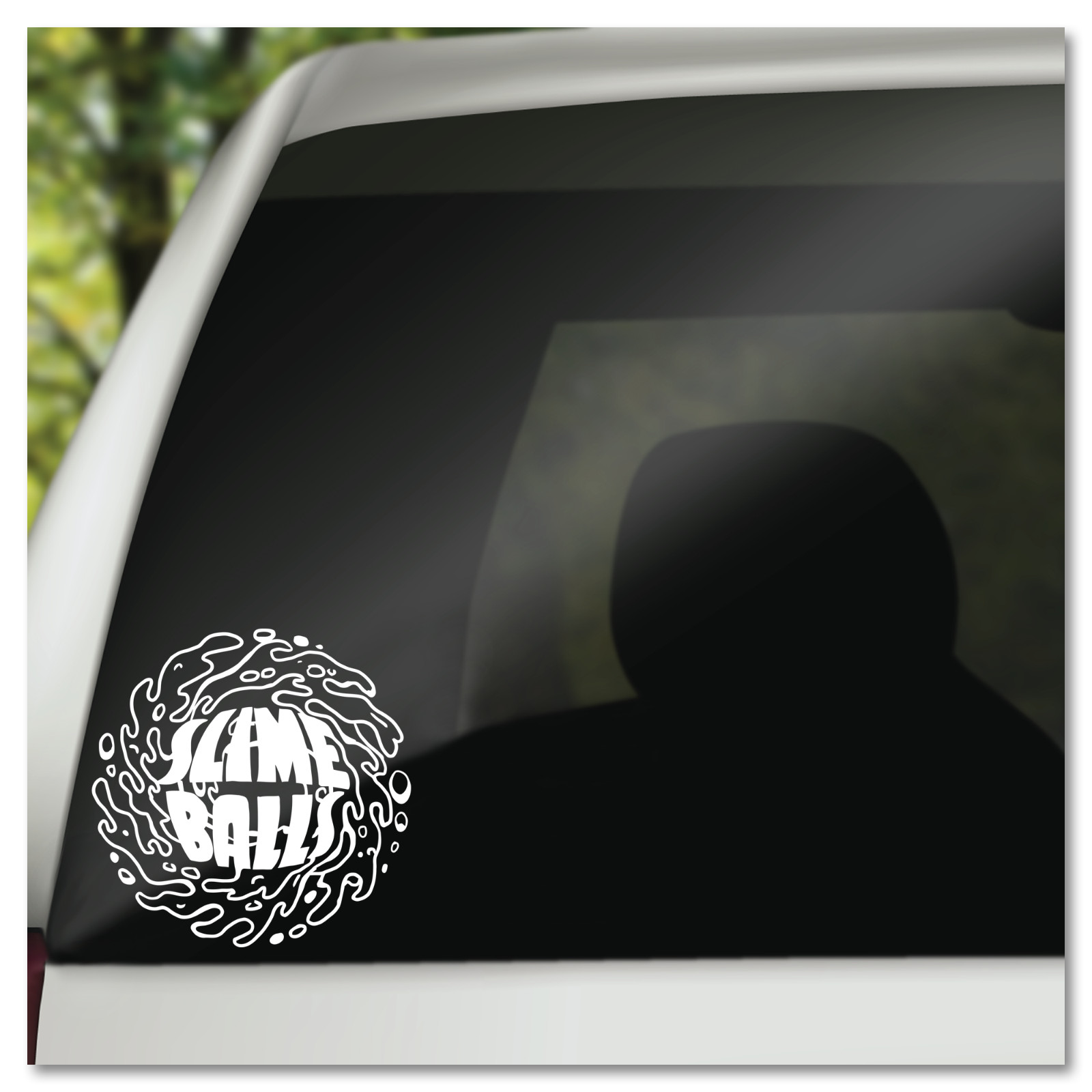 6" Slime Balls Skateboard Wheels Vinyl Decal Sticker