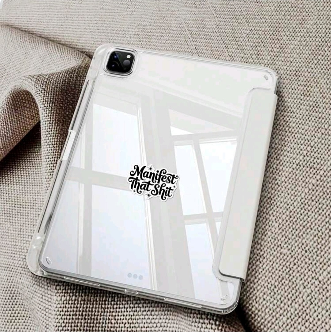 Manifest That Sh*t Vinyl Sticker, Water-Resistant, Car, Door, Window, Notebook