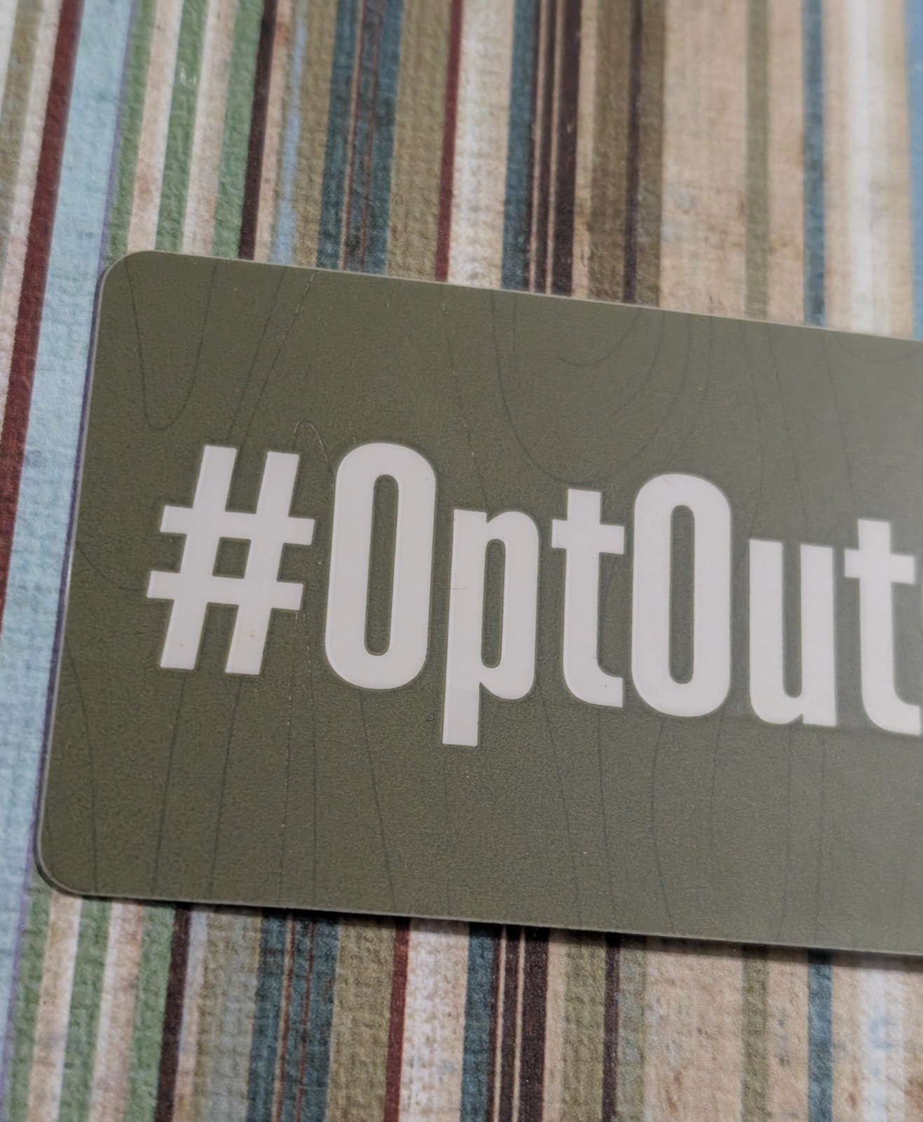 REI Co-op Opt Outside Rectangular Sticker #OptOutside Outdoor Camping Lifestyle