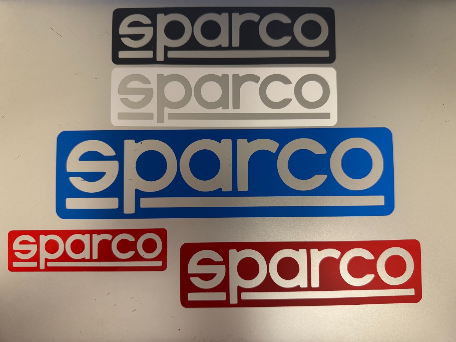 Sparco Car Decal / BEST PRICE / FREE SHIPPING / Color & Size Option