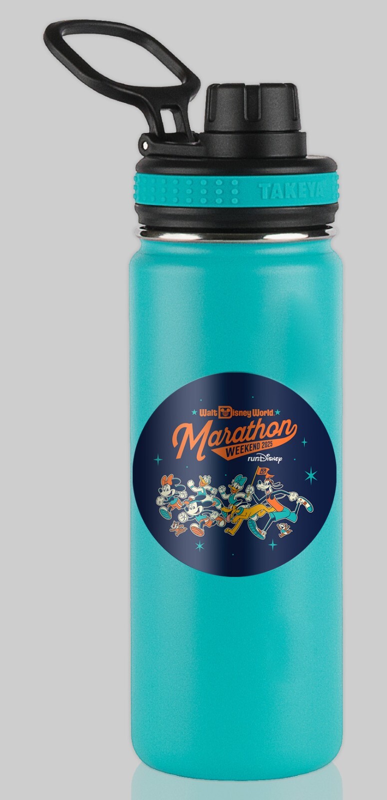 RunDisney Marathon Weekend 2025 Generic Water Bottle Sticker