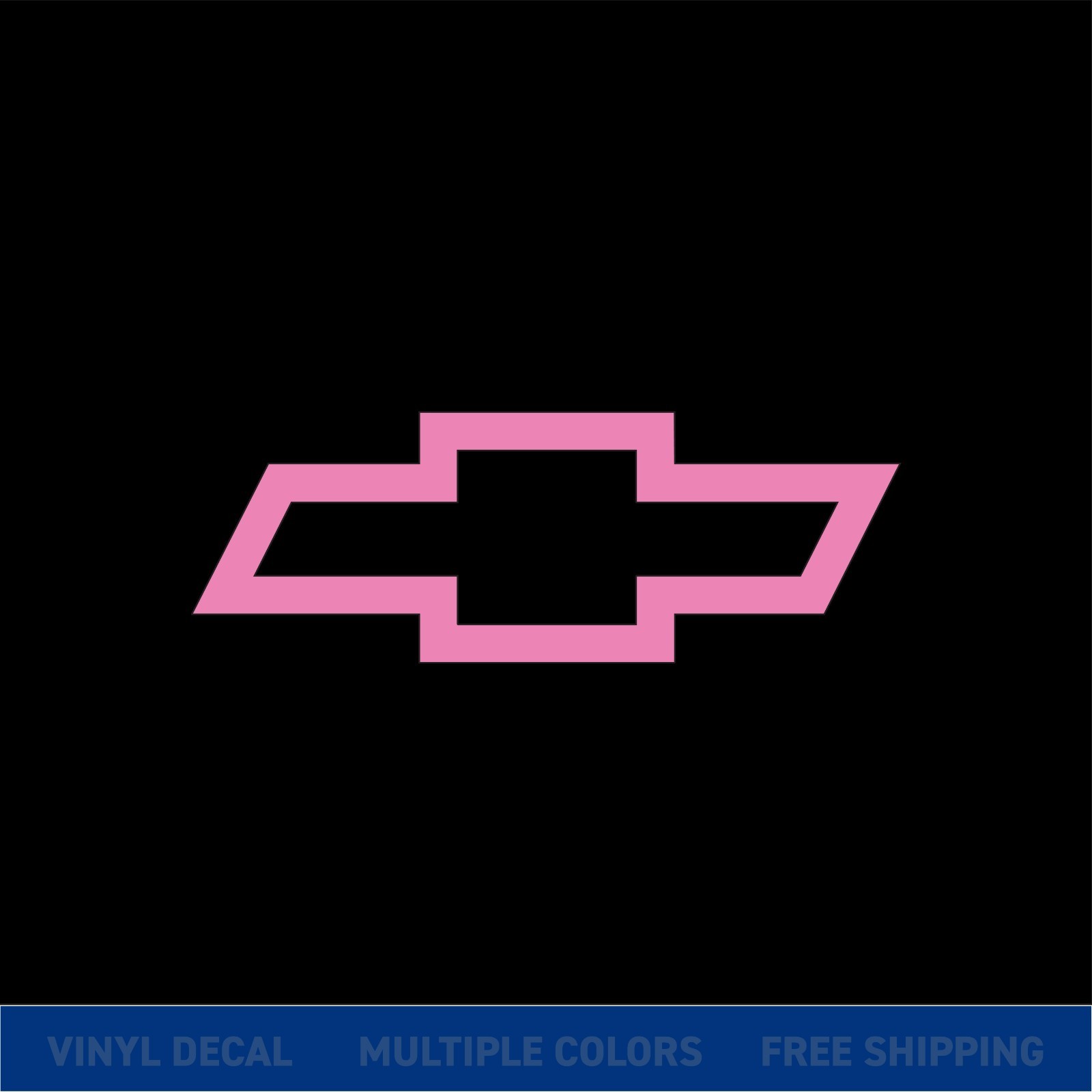 Chevy Bowtie Logo Vinyl Decal Sticker | Chevrolet Truck Car Window Graphic