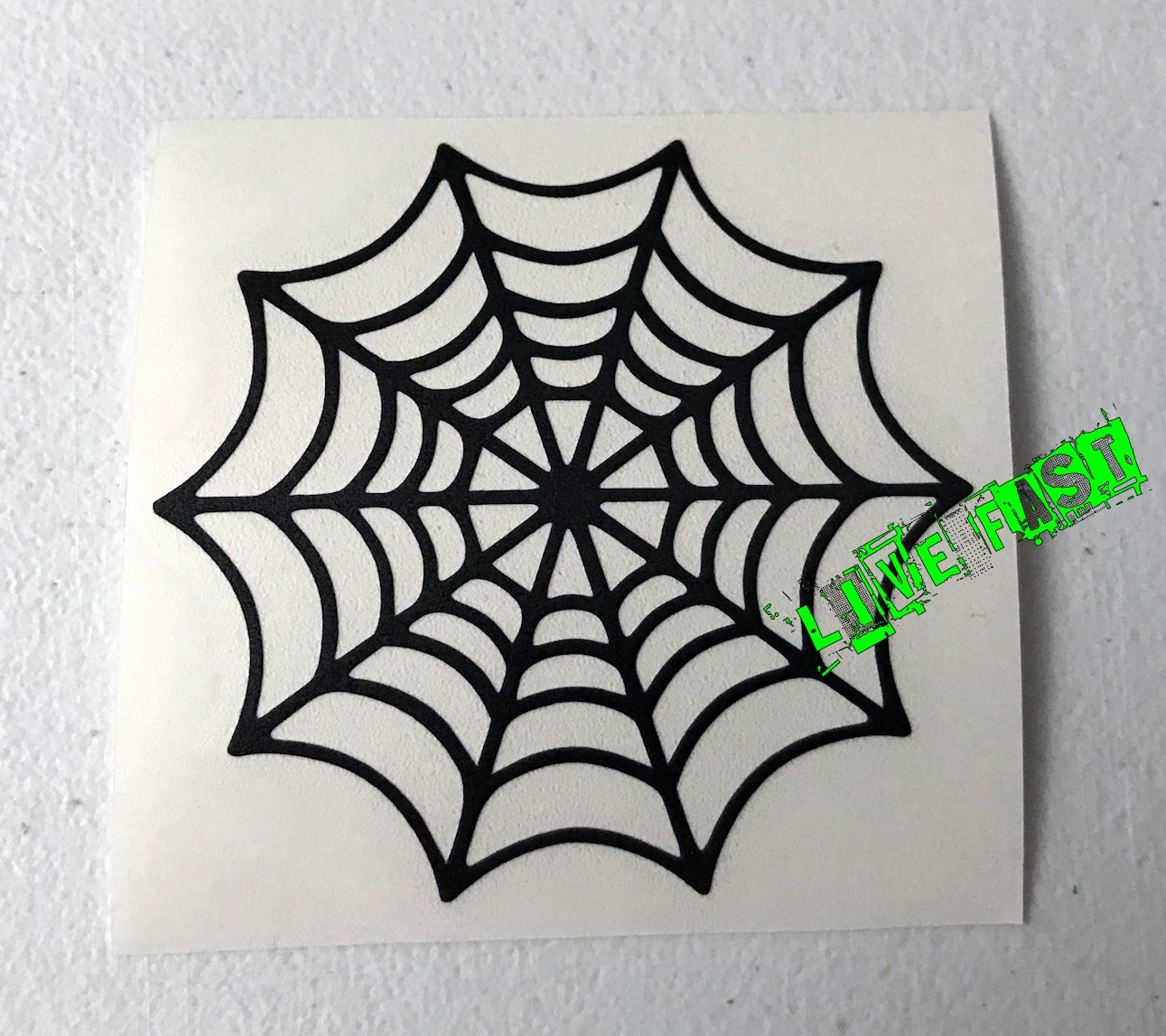 SPIDER WEB DECAL STICKER VINYL biker custom chopper motorcycle bagger fairing