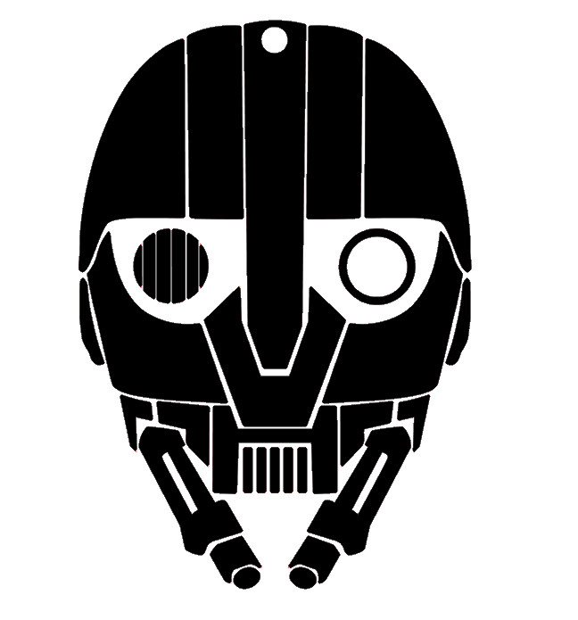 SM33, PIRATE DROID, STAR WARS, SKELETON CREW, Decal Sticker for Car, Laptop