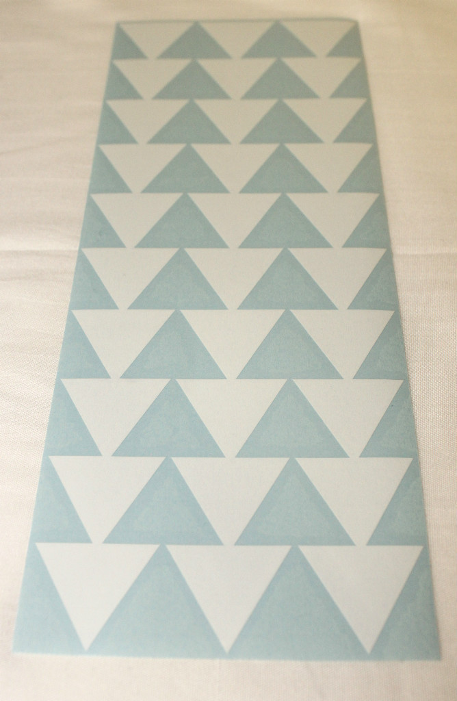 12" White Hawaiian Hawaii Tribal Triangle Arrows Vinyl Car Window Decal Sticker