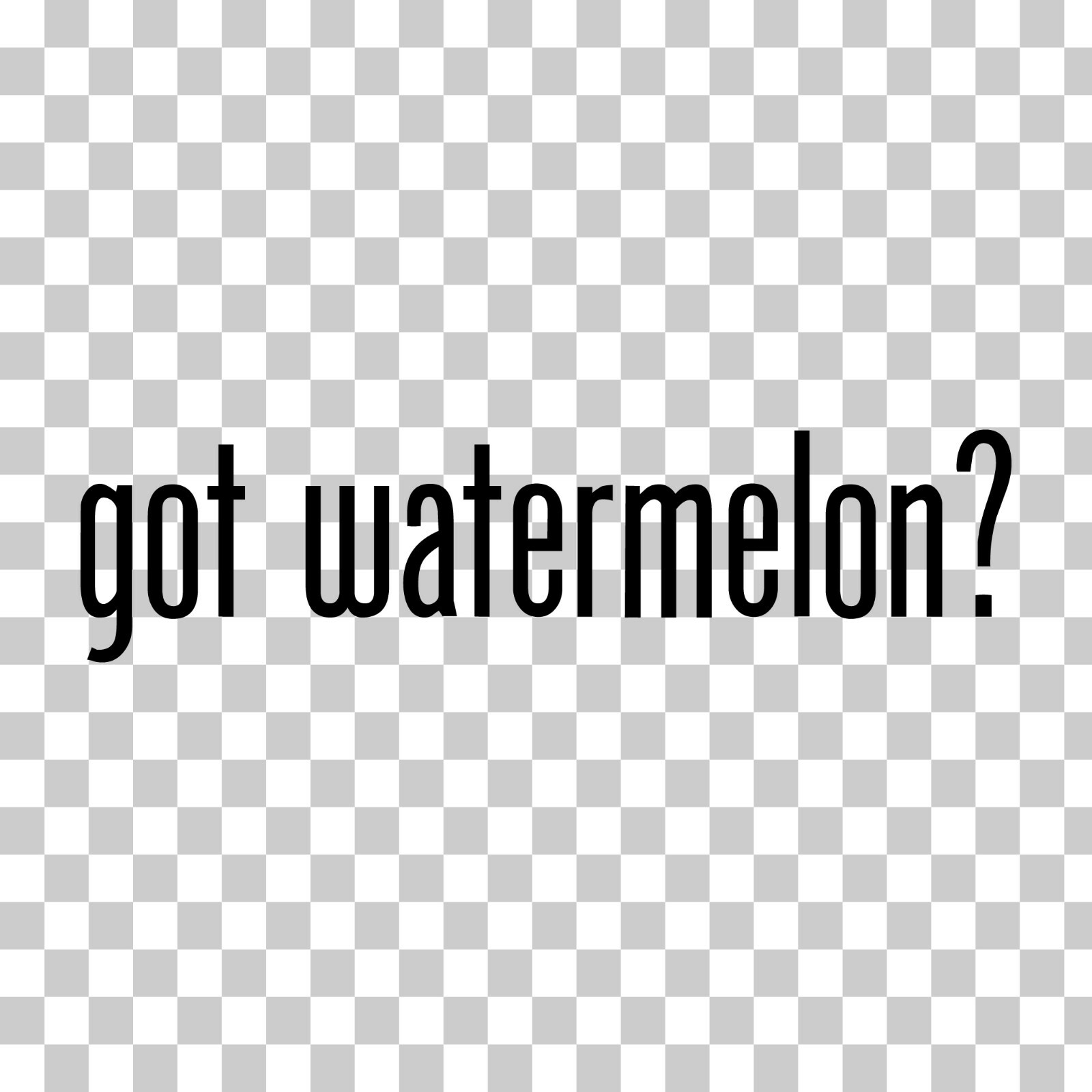 Got Watermelon? Custom Vinyl Sticker Decal Fruit Food Melon Farm Garden