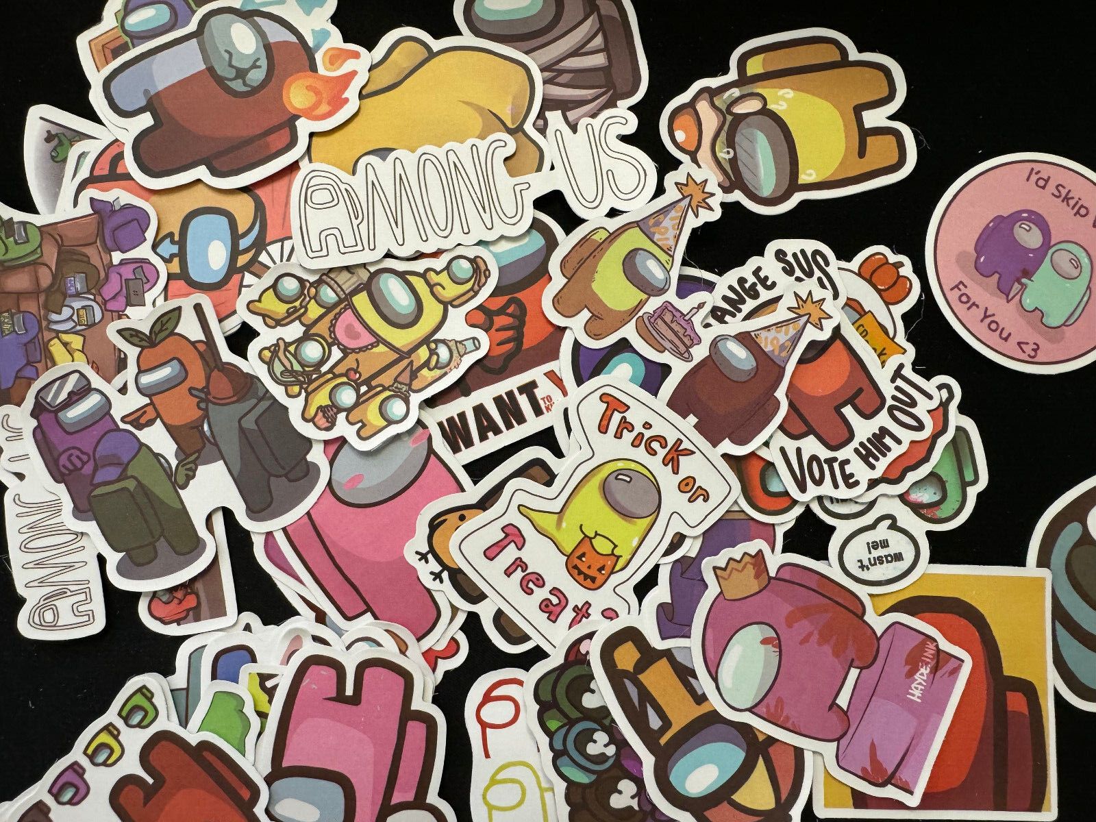 Video Games Stickers -Lot Of Random 15 – Super Mario – Pokemon – Fortnite & More