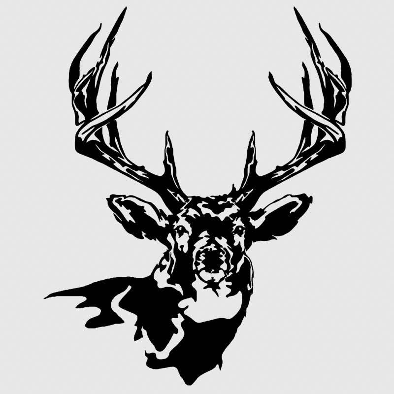 Truck Window Deer Decal Hunting Buck Archery Sticker for Hoyt Browning PSE