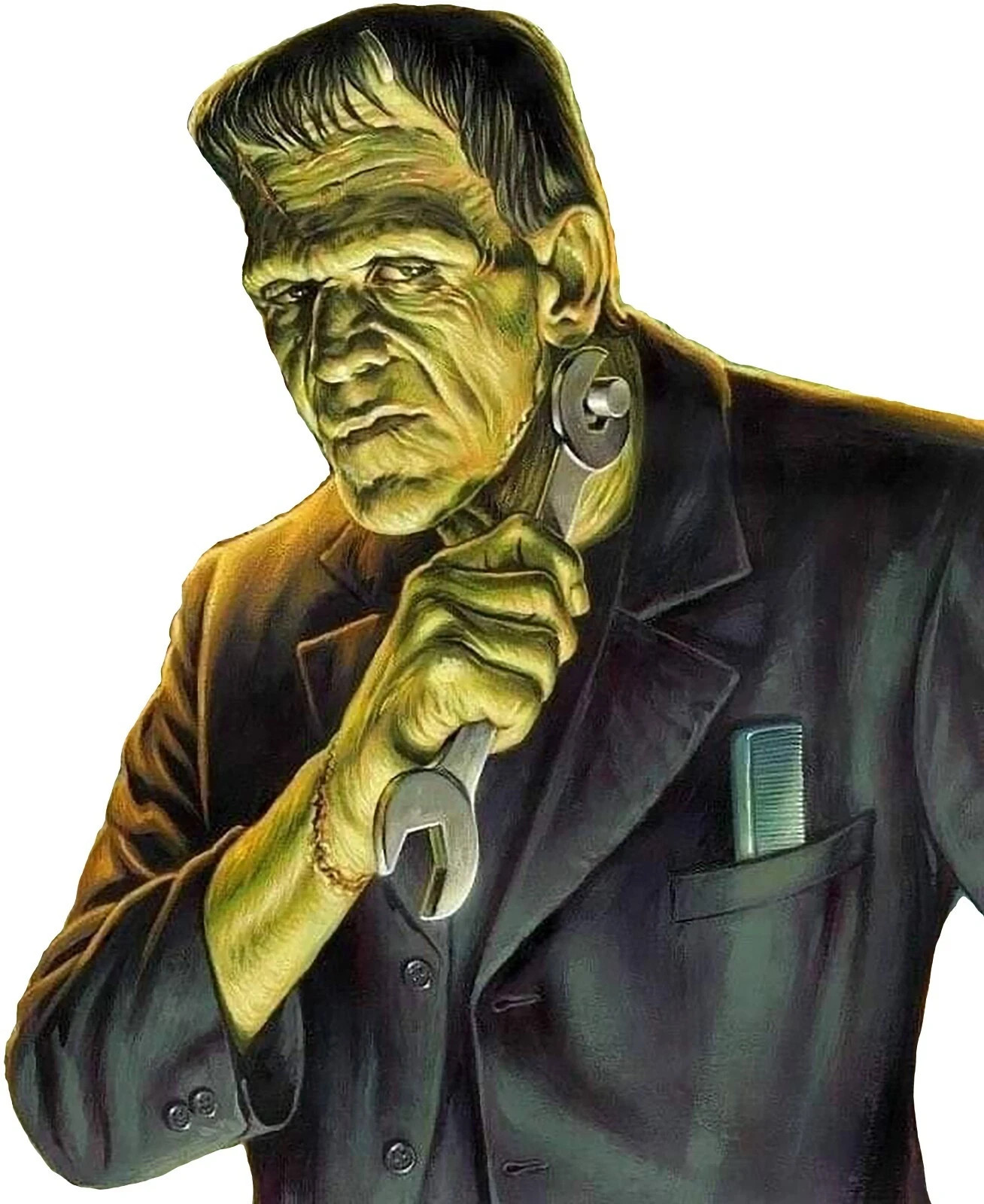 Frankenstein Monster Sticker Decal laptop vinyl decal