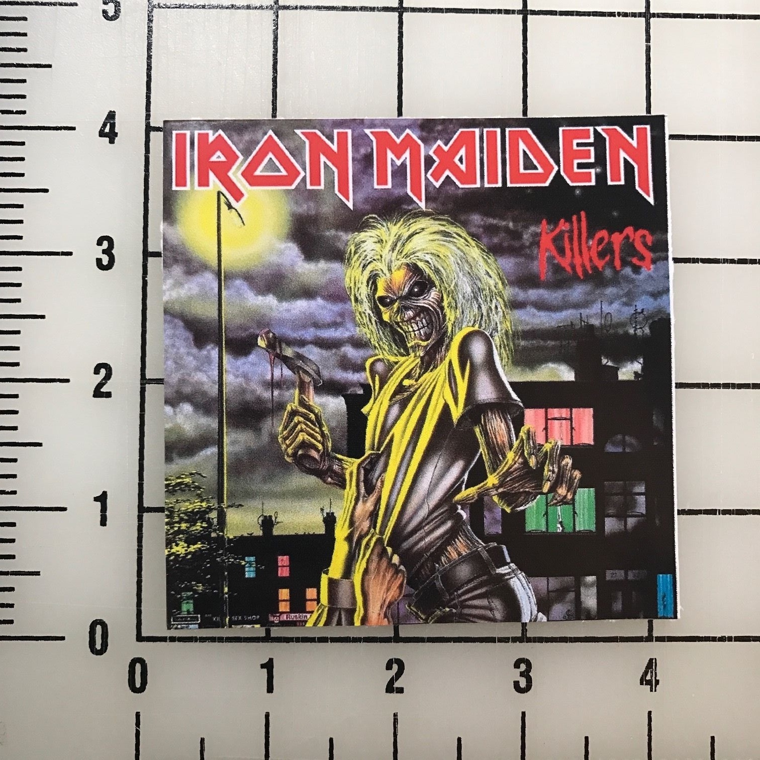 Iron Maiden Killers 4" Wide Vinyl Decal Sticker BOGO