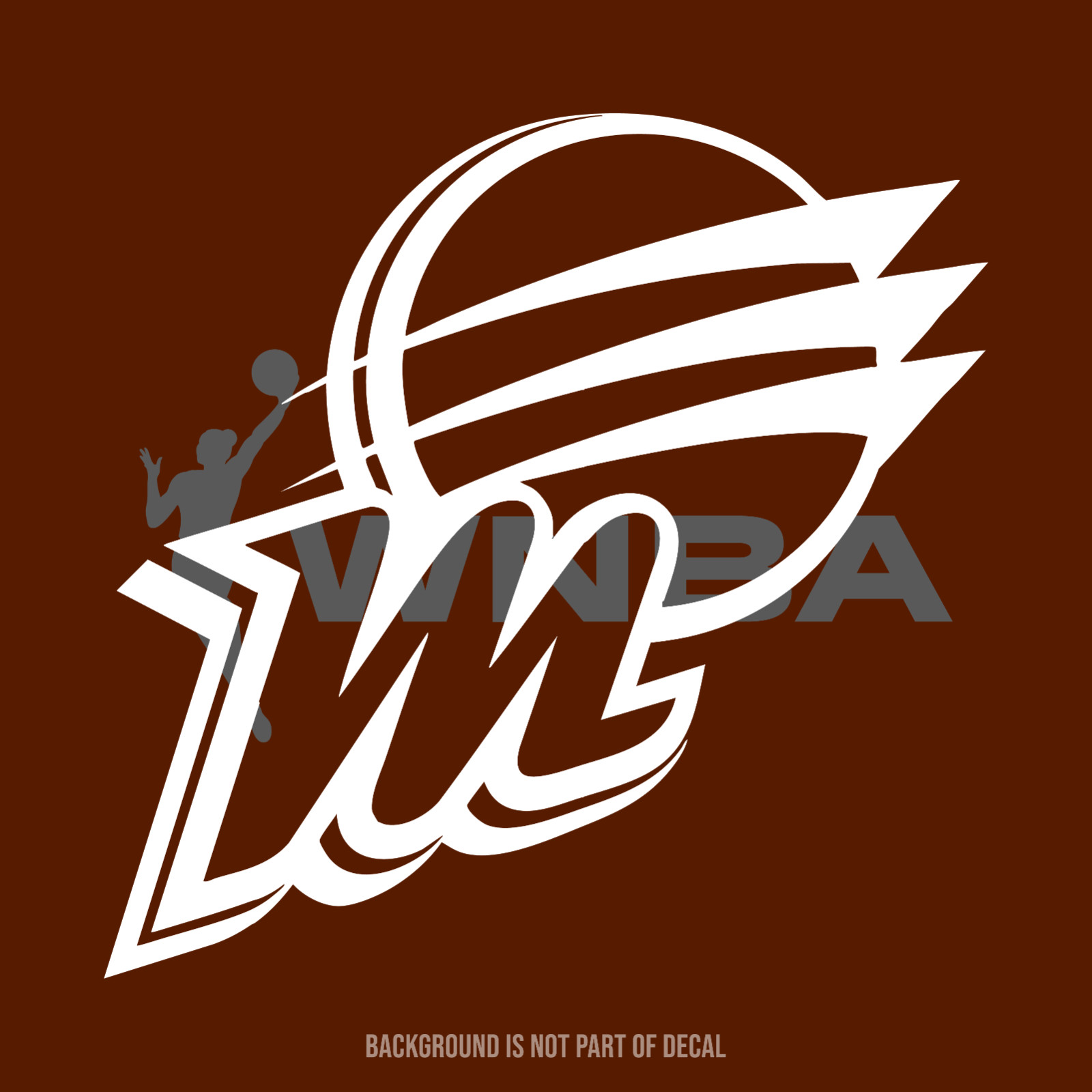 Phoenix Mercury Vinyl Decal Sticker