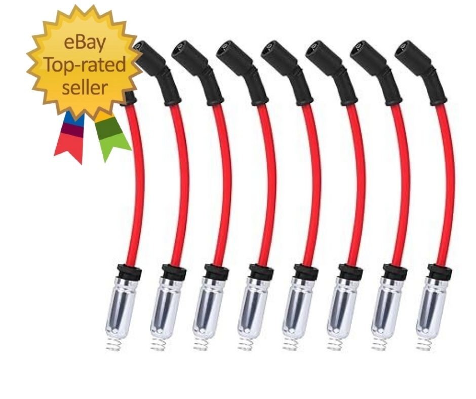 High Performance Spark Plug Ignition Wires Set Fit for 2000-2021 Chevy Silverado