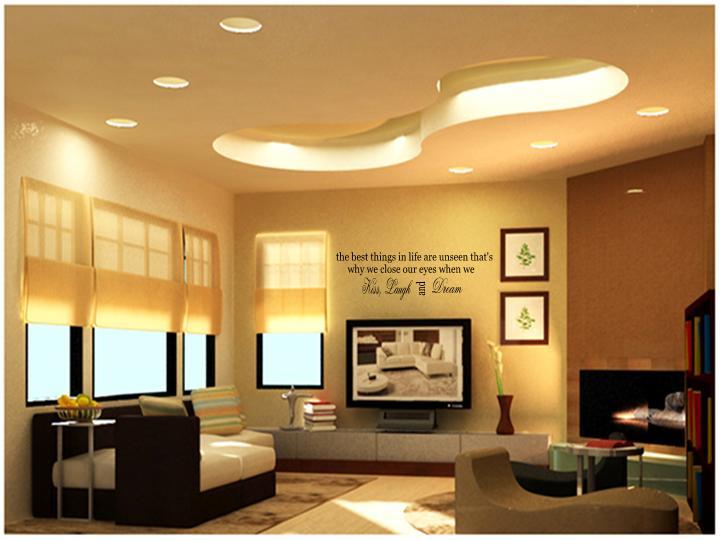BEST THINGS IN LIFE UNSEEN Home Bedroom Wall Decal Words Lettering 48"