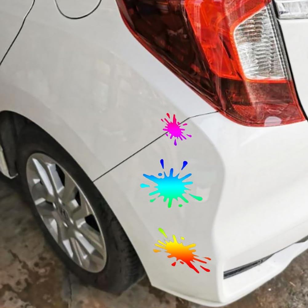 Mire Mud Pattern Car Vinyl Decal Sticker for Auto Body Side Decorations 5.90" x