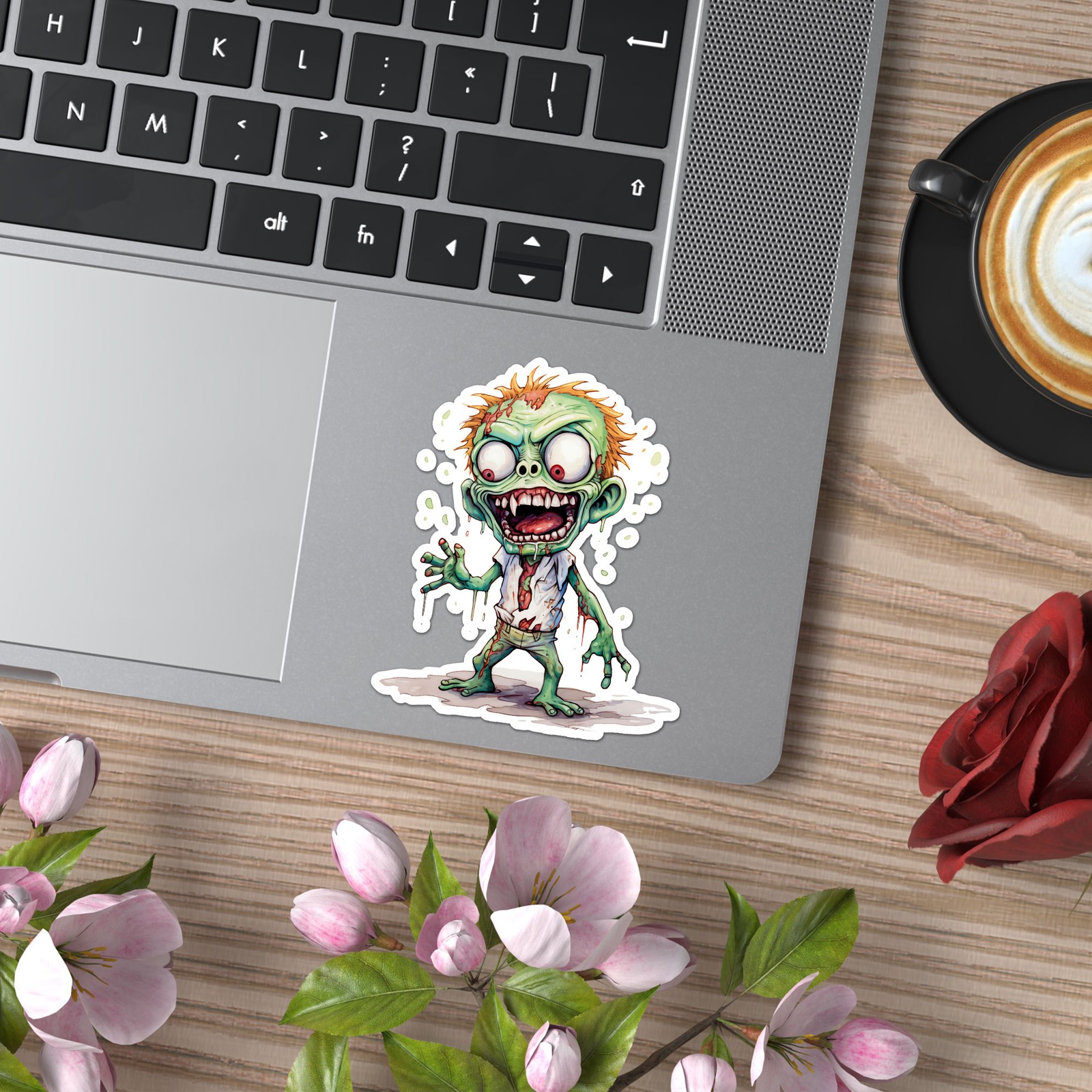 Zombie Undead – Vinyl Decal Sticker – Car Window Laptop – ebn9241