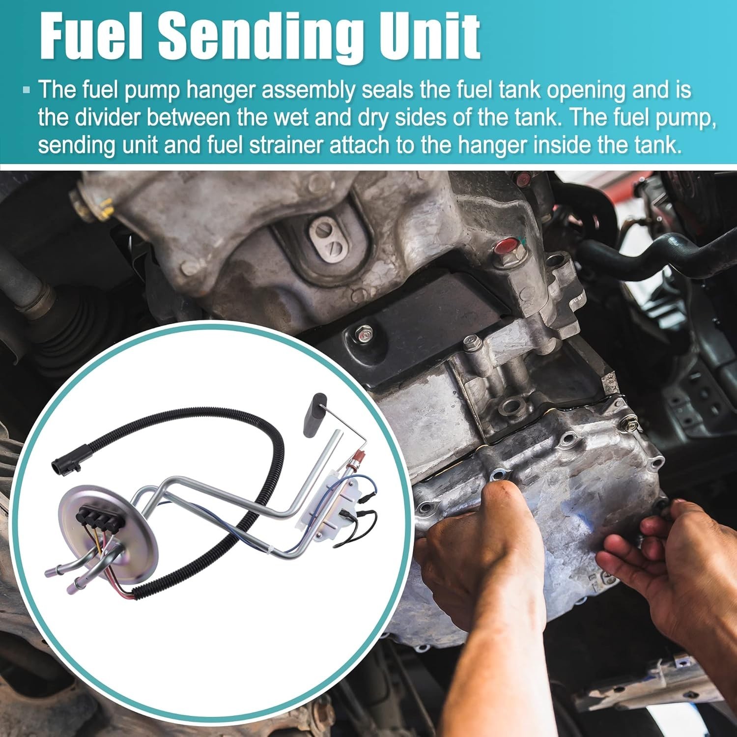 Diesel Fuel Sending Unit Kit for Ford F250 F350 1994-1997 Fuel Tank