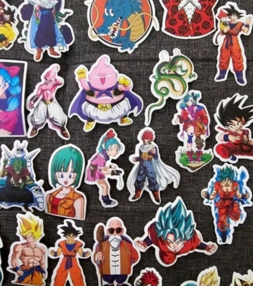 LOT OF 10 PCS random DRAGON BALL Z characters video game ohana Goku Vegeta PS