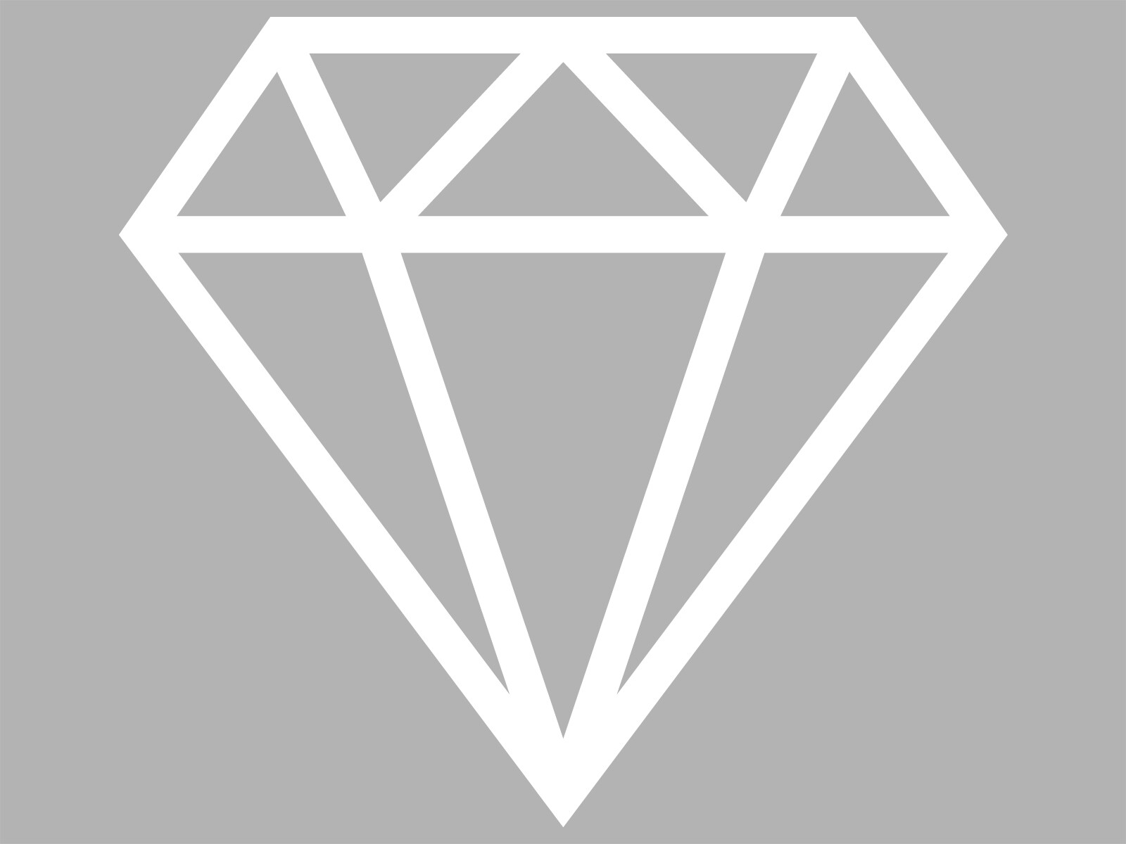 DIAMOND OUTLINE Car Sticker Luxury Vinyl Decal Tumbler Water Bottle