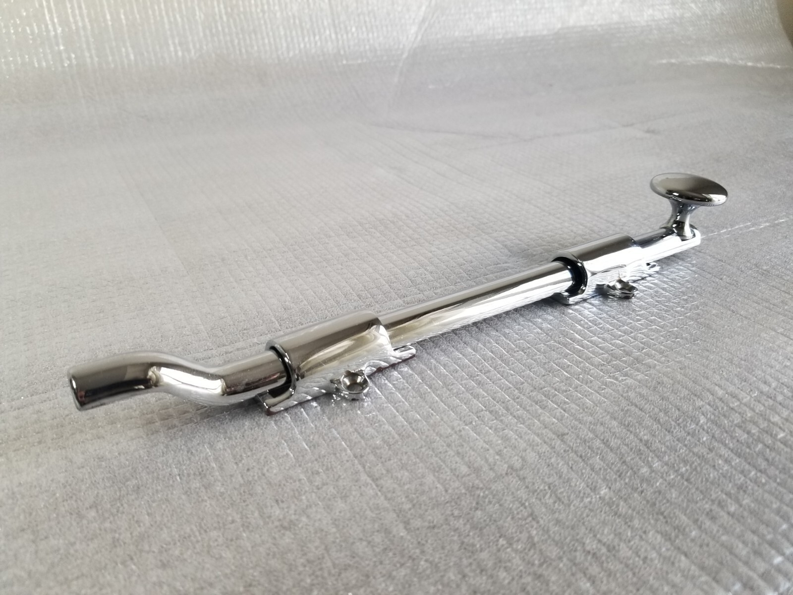 Polished Chrome 10 inch Surface Bolt Deltana Dutch Door Bolts