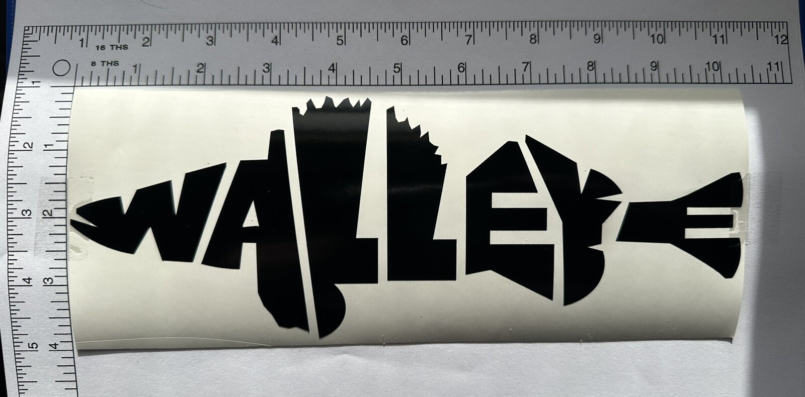 WALLEYE Vinyl Decal Large 9.5" CHOOSE YOUR COLOR-Car, Boat, Window, Tumbler