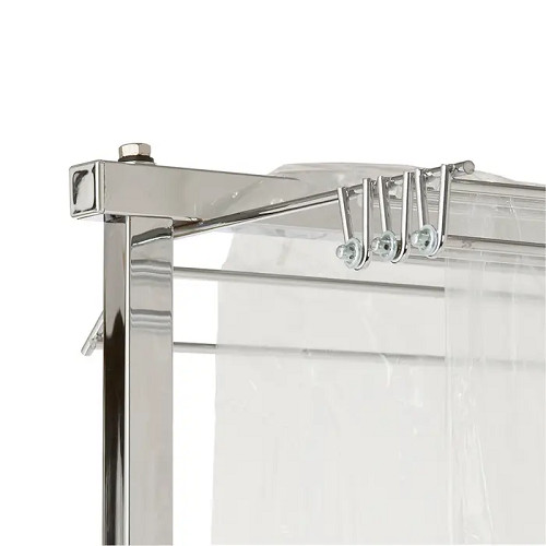 Econoco K30 3 Roll Polyethylene Horizontal Dispensing Rack Square Tubing
