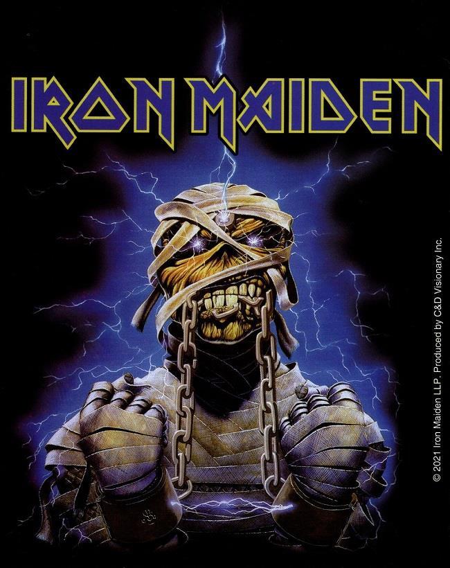 Iron Maiden Mummy Eddie Sticker Decal Official Heavy Metal