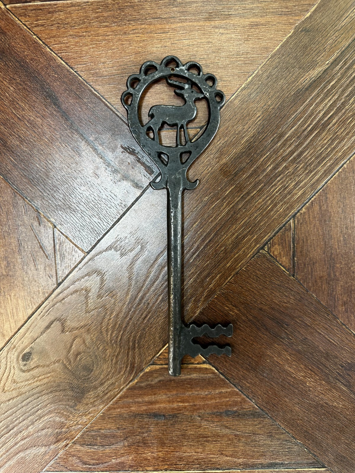 Antique key wall ornaments,deer key,9.8 inch – 25 cm
