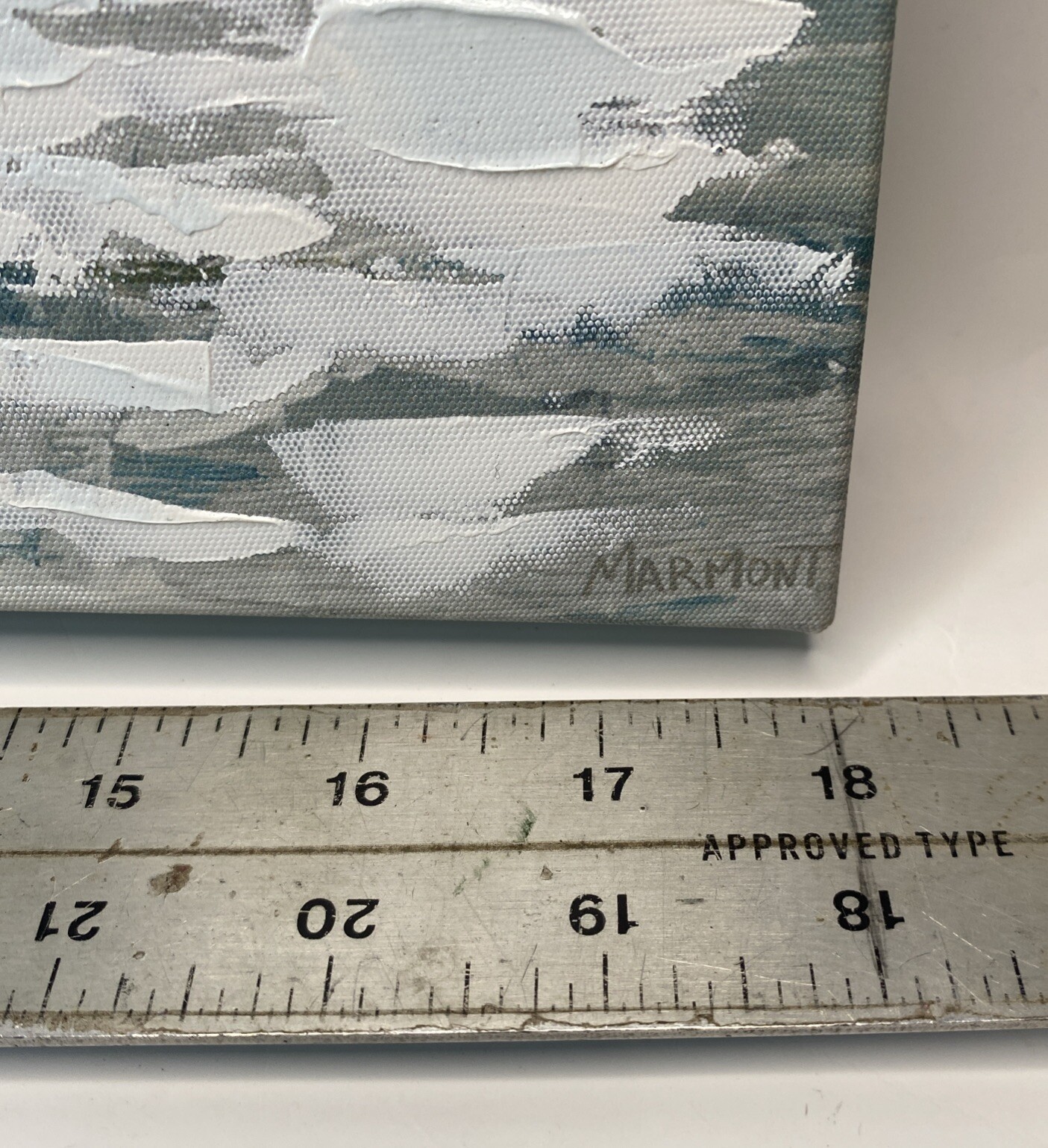 Marmont Hill Stick with Me Painting Print on Wrapped Canvas 18x18x1.5