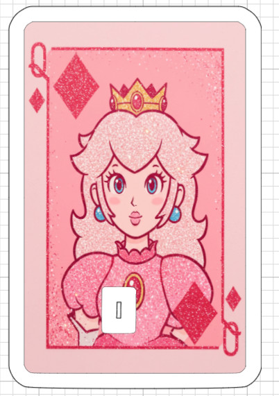 Super Mario Credit Debit ATM Card Skin Sticker Peach Bowser Luigi Princess USA