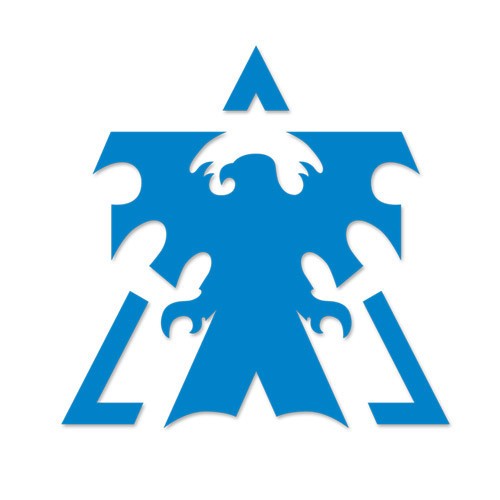 Stickers – StarCraft II – Terran Cutout Blue 6" Logo Sign Symbol New Toys