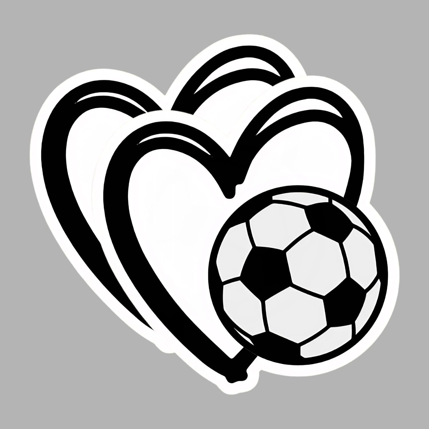 TRANGLE 2PCS Soccer Stickers 0103 World Cup Decals
