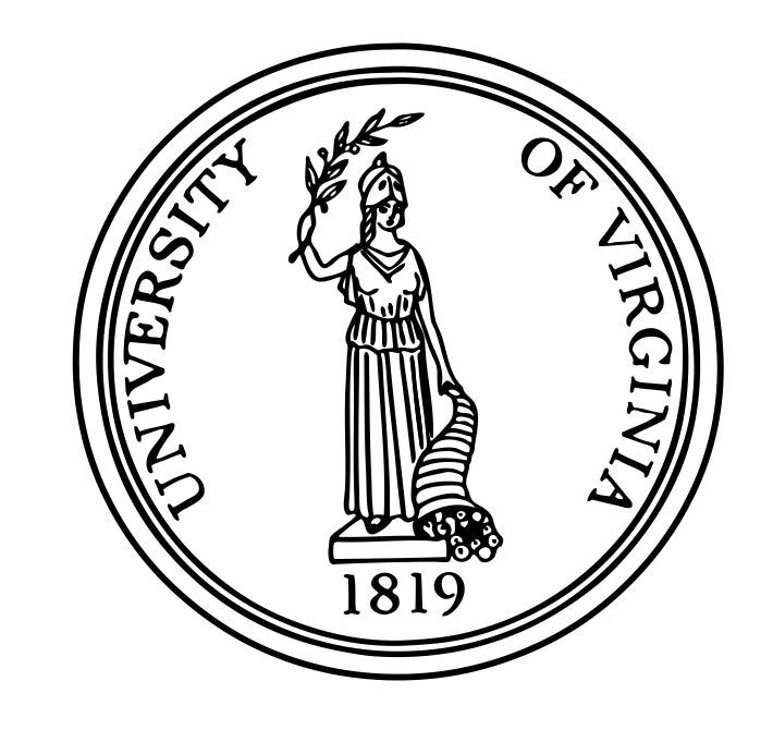 University of Virginia Sticker Decal R8117