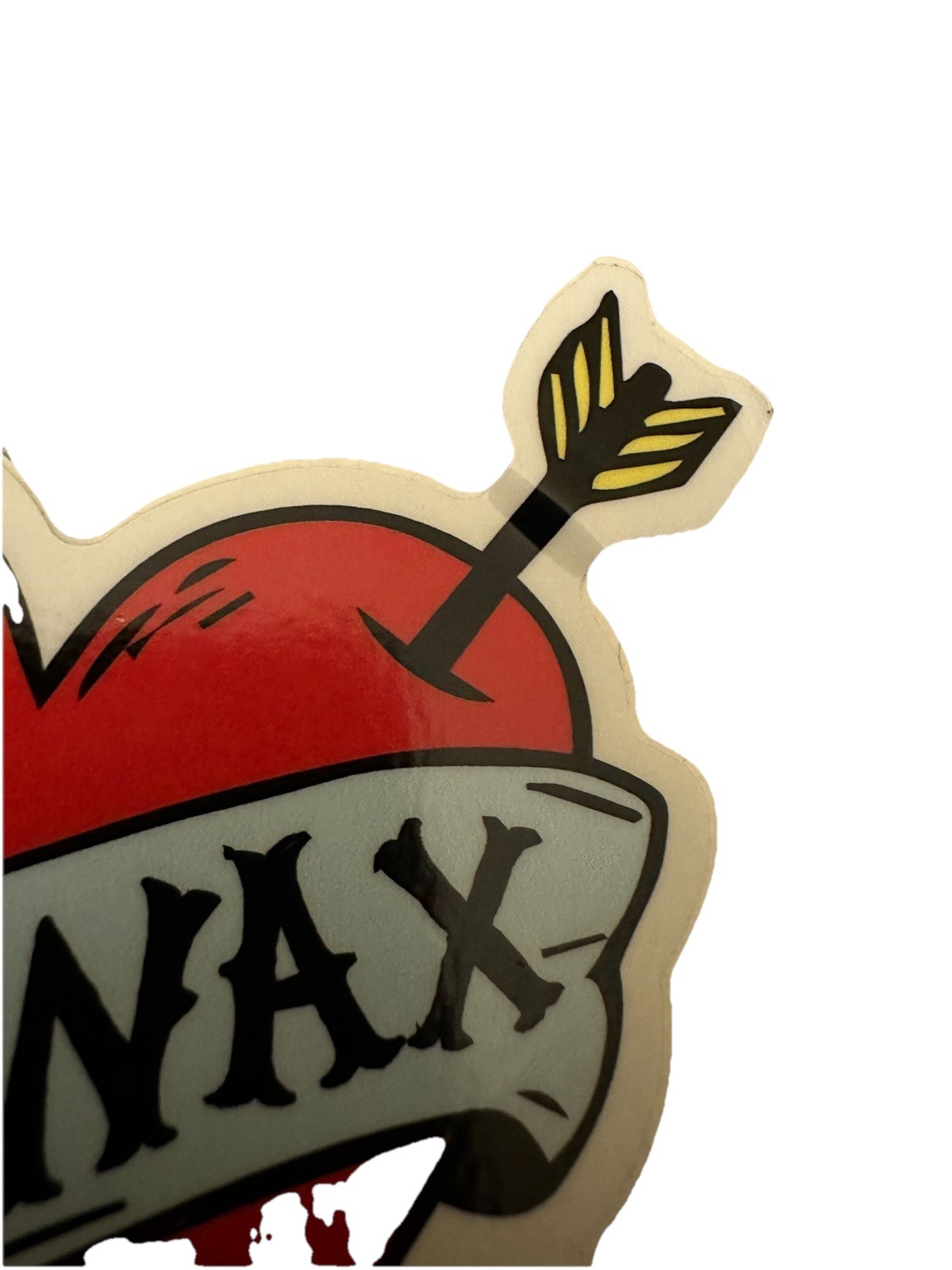 Original Nikwax Heart sticker decal 3.5" x 3.5" Outdoor Adventure Water Proofer