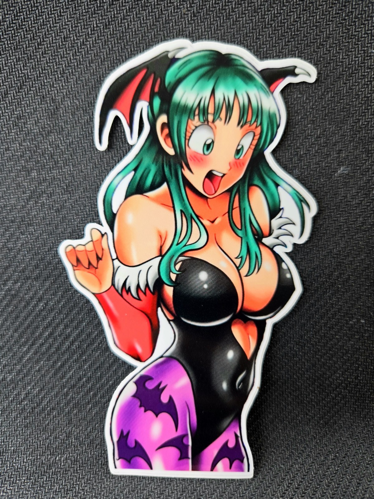 5" Vinyl Weatherproof Waifu Vinyl Sticker Bulma Cosplay Morrigan