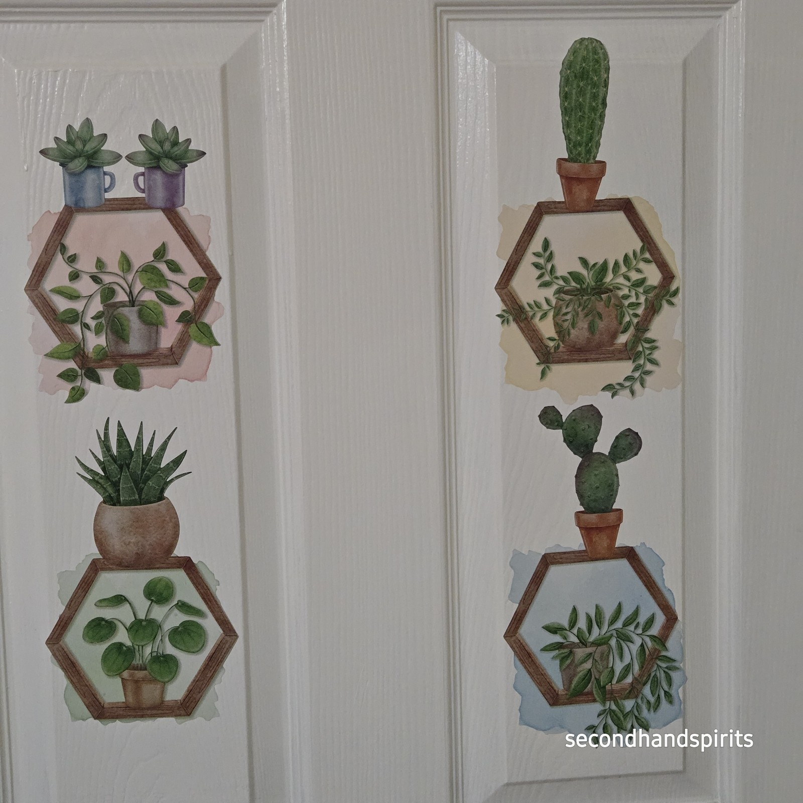 Any Room Planters Wall Art Stickers DIY Wall Decor