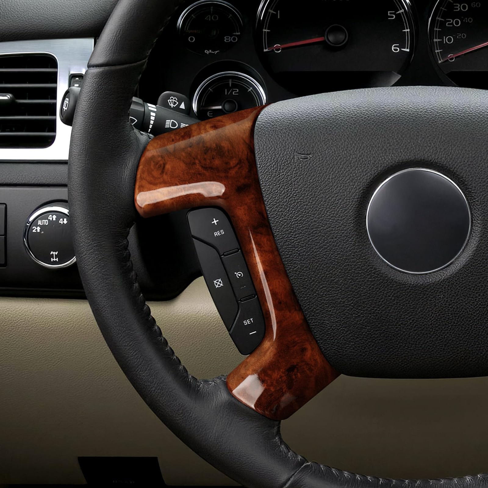 Wood Grain Car Trim Cover Sticker for Chevrolet, GMC, Buick, Hummer Accessories