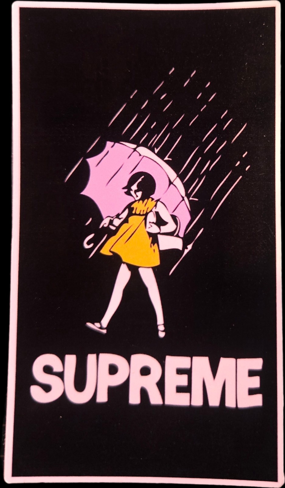 Sticker / Decal Small Die-Cut Quality Gloss Peel Qty Disc Supreme