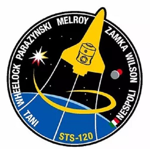 STS-120 Nasa Discovery Sticker Decal M578