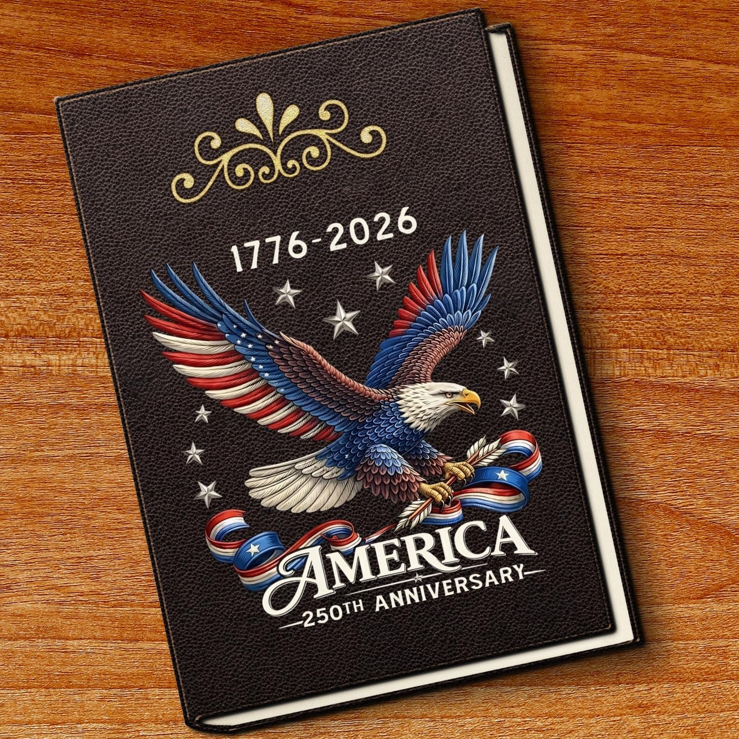 2Pcs 250th Anniversary USA Car Decal Sticker, America 250 Merchandise Vinyl Deca