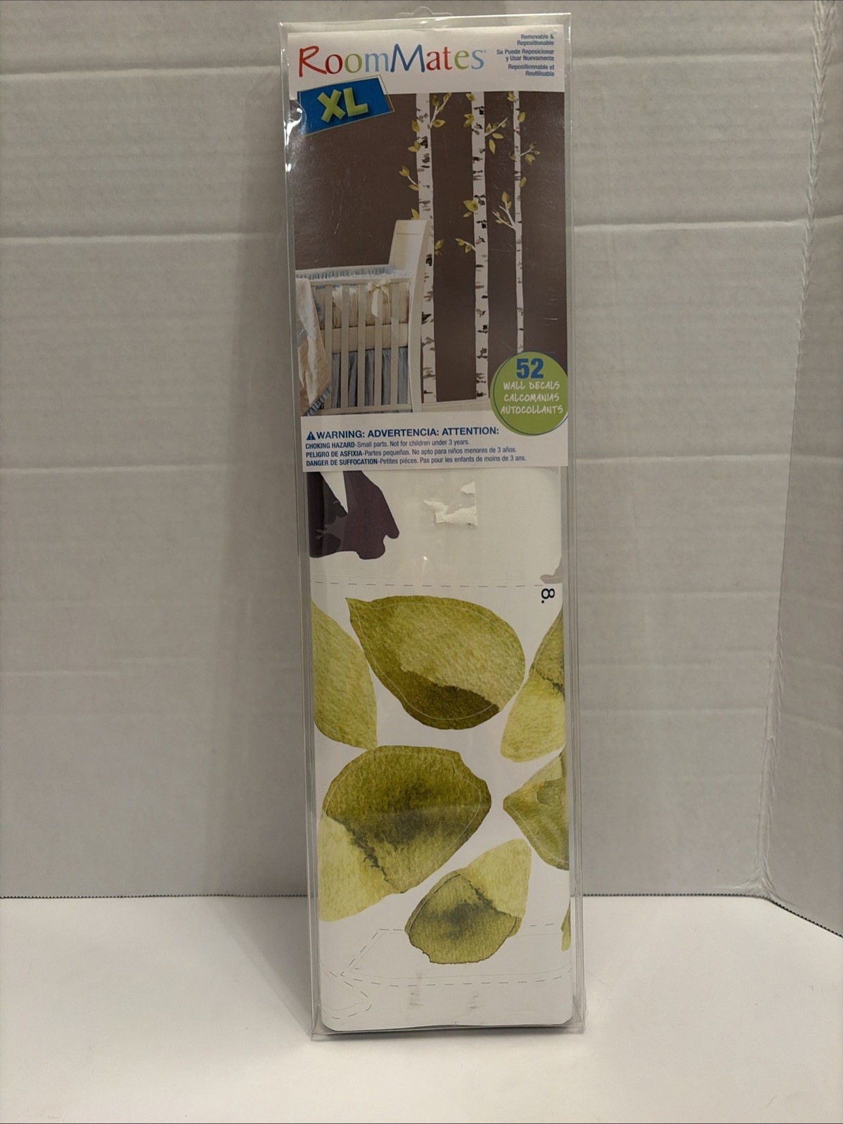RoomMates RMK2662GM Birch Trees XL Giant Wall Decals 52pc Sealed Discontinued