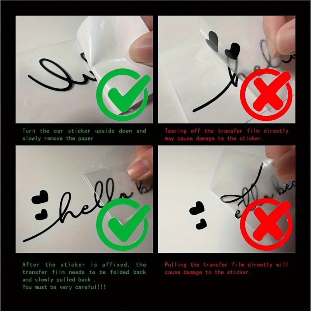 Charming Long-Lasting High-Quality Laptop-Friendly 2-Pack Cute Black Cat Sticker