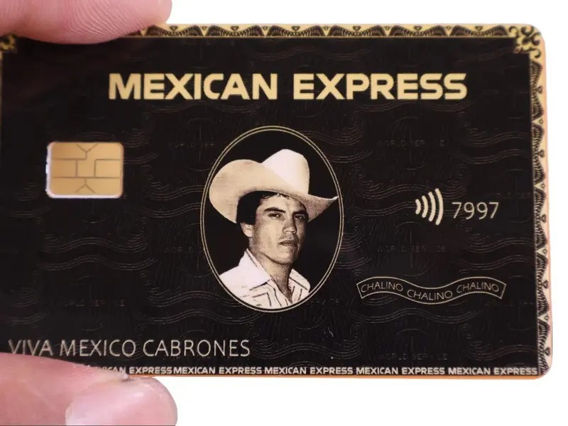 Chalino Sanchez Mexican Express Debit/Credit Card Sticker-Skin Cover
