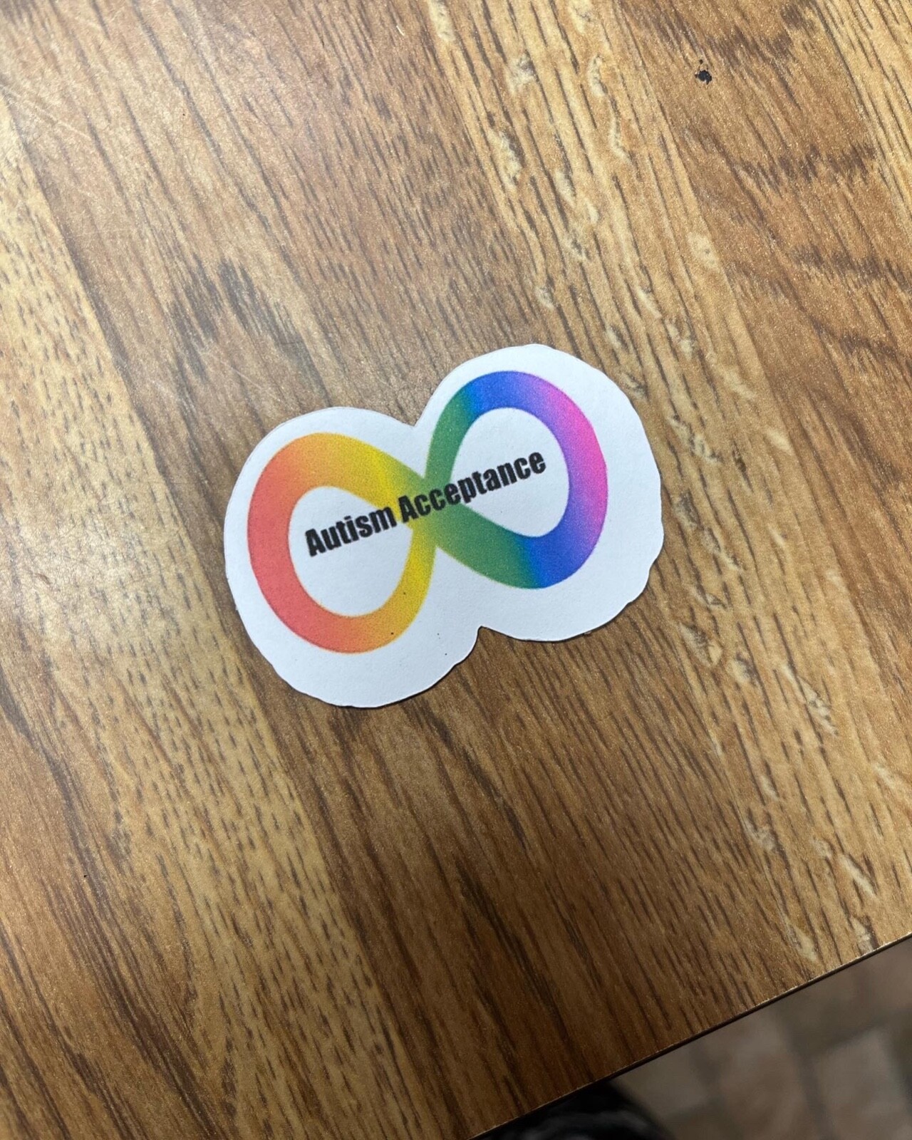 autism awareness stickers water resistant multi colored show your support! ❤️