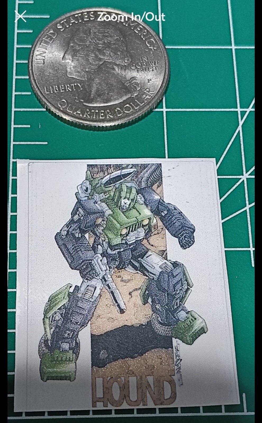 TRANSFORMERS X MENASOR 1X1 INCH STICKER X CELL PHONE COVER STICKER X HIGH-GLOSS