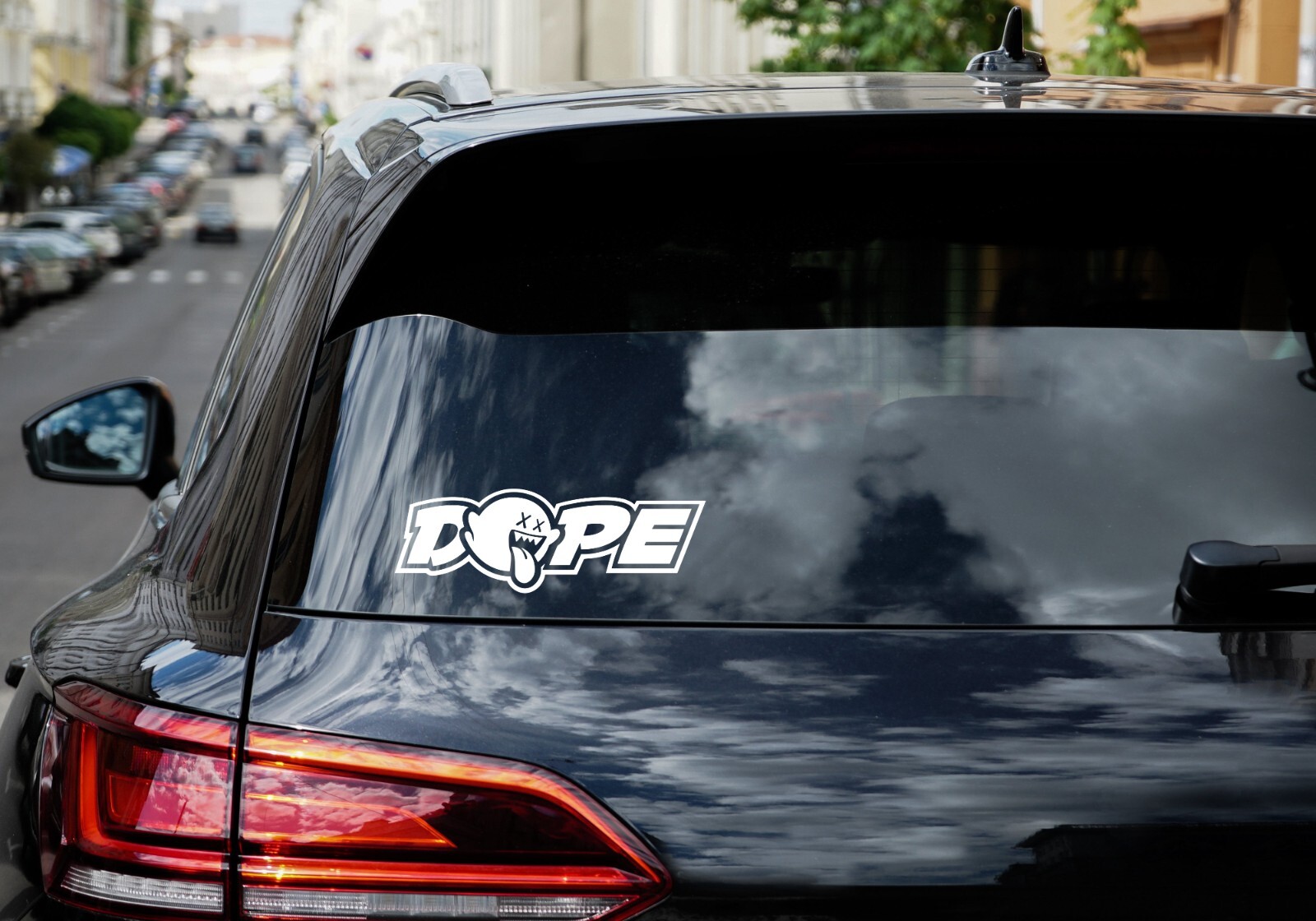 Super Mario Bros Boo Ghost DOPE Logo Die Cut Vinyl Decal Sticker Car Window