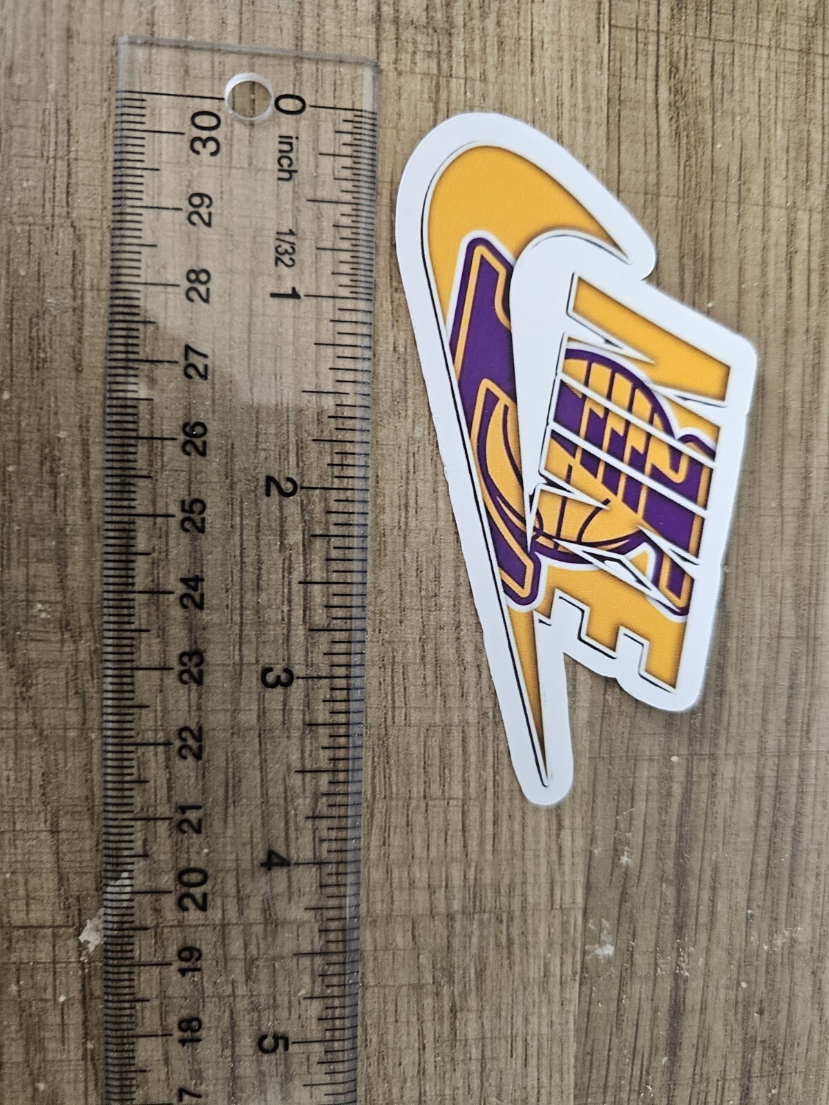 Lakers Nike Sticker