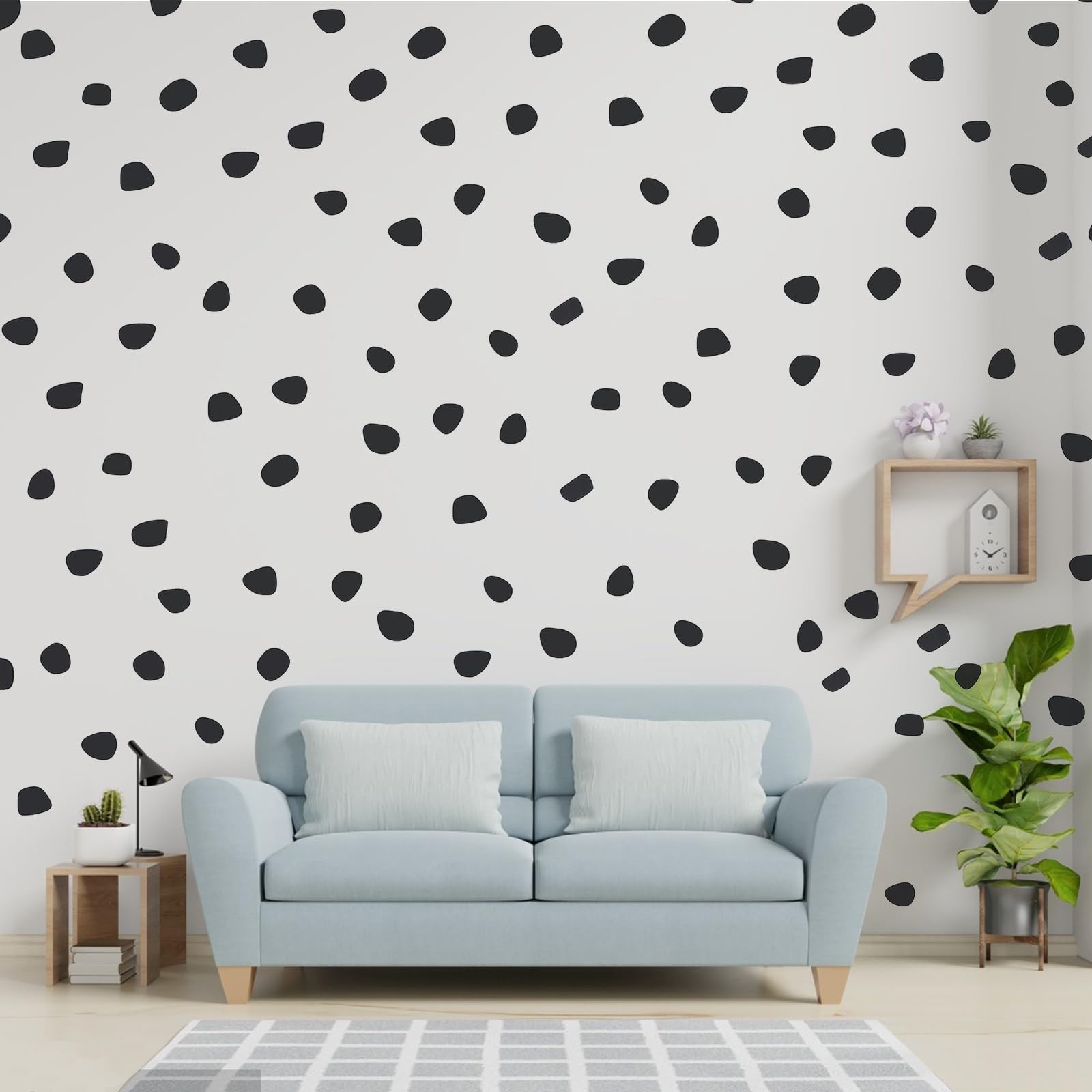 Wall Stickers Polka Dot Removable Vinyl Decals Nursery Kids Room Decor