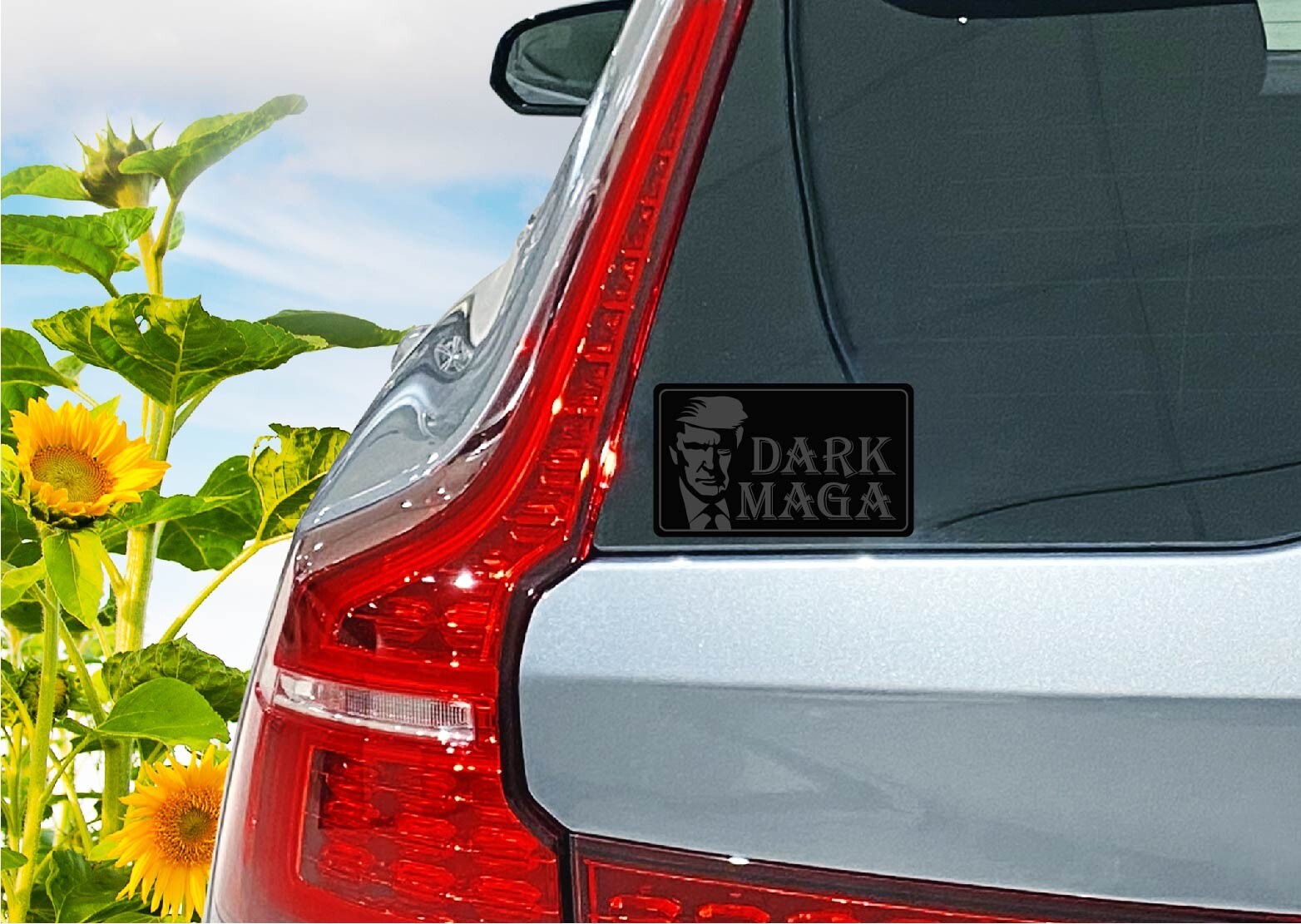 Dark MAGA Decal Sticker Trump Vance Make America Great 2024 Election Vote Winner