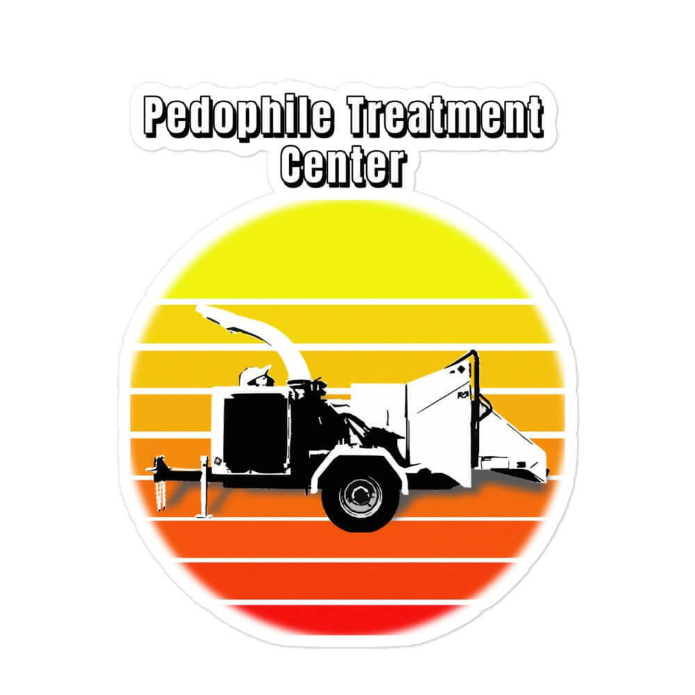 Pedophile Treatment Center – Bubble-free stickers